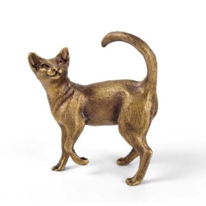 бронзовая статуэтка Сиамская Кошка