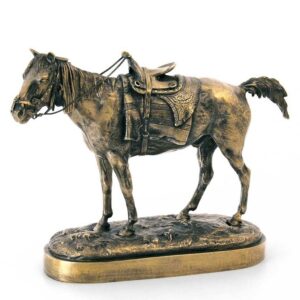 Бронзовая скульптура Бухарская лошадь