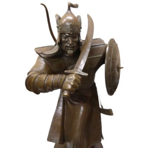 Бронзовая скульптура Воин-кочевник