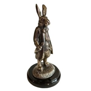 Бронзовая статуэтка Кролик