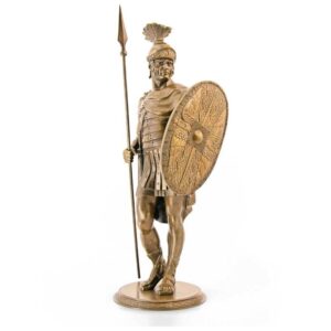 Бронзовая скульптура Римский воин